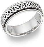 14k Gold Celtic Wedding Band 4016