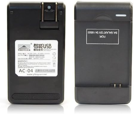 Dual USB Phone & Battery Wall Charger US AC Adapter for Samsung Galaxy S4 i9500