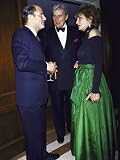 Revlon Ceo Ron Perelman, Senator John Warner and Television Journalist Barbara Walters Premium Photographic Poster Print by Mirek Towski, 18x24