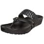 Timberland Women's Estela Mystic Braids Thong,Black,7.5 M US