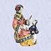 Chinese maiden statue teacher porcelain sculpture New