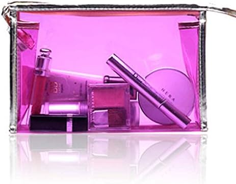 HHE PVC Transparent Waterproof Large Capacity Cosmetic Bag Diaphanous KH-N Wash Gargle Toilet Bag for Outgoing Travel