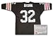 Jim Brown Cleveland Browns NFL Hand Signed Authentic Style Home Brown Jersey