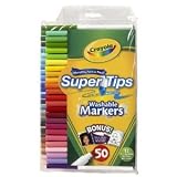 Crayola 50ct Washable Super Tips with Silly Scents