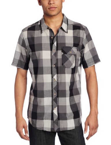 Quiksilver Mens Hawthorne Short Sleeve Woven Shirt
