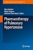 Pharmacotherapy of pulmonary hypertension