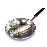 Review Carlisle Foodservice Products  / Stainless Steel Clad Fry Pan 10'' diameter