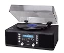 TEAC LP-R400 Turntable CD Recorder and Radio (Black)