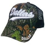 HAT CAP GORRA CHAPEU SNAP BACK TEXAS DALLAS TX TEXAN CAMO BROWN BLACK WHITE MESH