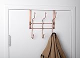 OVER THE DOOR HOOK - ANTIQUE COPPER FINISH WITH 3 HOOKS