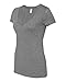 Next Level Ladies' Triblend Deep V M PREMIUM HEATHER