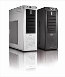 Electronics : GIGABYTE GZ-FW1CA-AJS 3D Mercury Liquid Cooling System full tower case, Silver&Black Aluminium hair line brushed and anodized finishing, Pre-installed liquid-cooling kit, Water level&flow indicator, Fan speed control for silent and performance mode, No PSU
