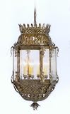 Montrachet Eight Light Fluorescent Hanging Lantern