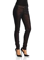 Tru Trussardi Pantalón Denim Lurex Skinny (Ébano)