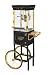 Nostalgia Electrics CCP-510BLK Circus-Cart Popcorn Maker, Black