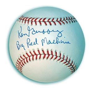 Ken Griffey Signed Major League Baseball - Big Red Machine
