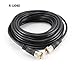CablesOnline 40ft RG8x Coax UHF (PL259) Male to Male Antenna Cable (R-U040)