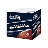 Seattle Seahawks 2.75-Inch Sticky Note Cube, 550 pages - NFL (CUS-QVA)