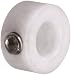 Climax Metal NC-037 Shaft Collar, Nylon, One Piece, Set Screw Style, 3/8 ID, 3/4 OD, 7/16 Wide, With 1/4-20 x 3/16 Set Screw
