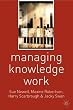 Managing Knowledge Work