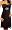 Black Flowy Spaghetti Strap Pleated Evening Prom Party Dress, Small
