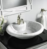 Kohler 2333-1-WH Vessels Botticelli Vessel Sink