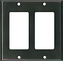 OIL RUBBED BRONZE Switchplates Outlet Covers, Rocker, GFCI 2 Decora