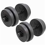 Palm Springs 20kg Vinyl Dumbbell Weights Set