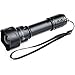 Zoomable Flashlight, NockNock [T-20] Ultra Bright 1200 Lumens Upgrade U2 LED Bulb Zoomable Waterproof Flashlight Torch with Battery Charger