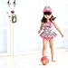Vivobiniya Toddler Girls One-Piece Swimsuits Zebra Baby Girl Swimsuit 3-7T