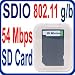 SDIO 802.11g/b 54Mbit Wireless LAN SD Card for PDA & Mobile Devices