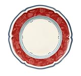 Villeroy & Boch Cottage Red Bread and Butter Plates, Set of 6