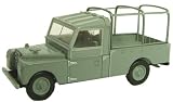 Review Oxford Diecast LAN1109001 / 1:43 Scale Land Rover Series One 109 inch Open Back