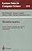 Bioinformatics: German Conference on Bioinformatics, GCB' 96, Leipzig, Germany, September 30 - October 2, 1996. Selected Papers (Lecture Notes in...