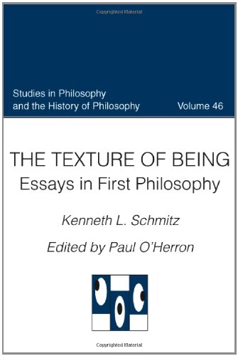 the texture of being essays in first philosophy studies in philosophy and the history of philosophy