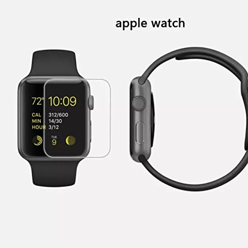 Apple Watch Screen Protector, Vindvin 2 Pack 0.25mm Premium Tempered Glass Screen Protector for Apple Watch 38mm (2 Pack Size 38mm)