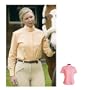 Ladies Elegance Short Sleeve Show Shirt White 34 (10035)