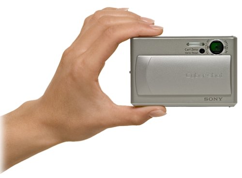 Sony Cybershot DSC-T1 5MP Digital Camera with 3x Optical Zoom