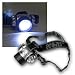 LED Stirnlampe / Helmleuchte mit 9 LEDs Acras