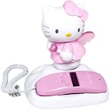 Hello Kitty Pink Corded Memory Telephone with Caller ID KT2010A