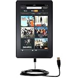 Classic Straight USB Cable for the Amazon Kindle Fire with Power Hot Sync and Charge capabilities Gomadic Brand 41QTJFyYyKL. SL160 Classic Straight USB Cable for the Amazon Kindle Fire with Power Hot Sync and Charge capabilities Gomadic Brand