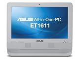 Asus Eee Top ET1611PUT-W0100 All-In-One PC (39,6 cm (15,6 Zoll) Monitor, Intel Atom D425, 1,8GHz, 2GB RAM, 250GB HDD, Intel 3150, DVD)