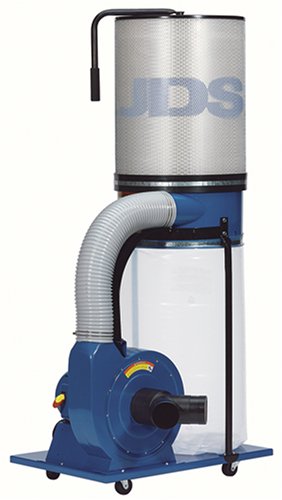 JDS 16001 Dust-Force 1.5 HP 1250 CFM Dust Collector with 1-Micron Canister