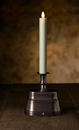 Veraflame 13"H Moving Wick Window Taper, Bronze