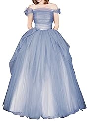 Strapless Off the Shoulder   Ball Gown Prom Dress 