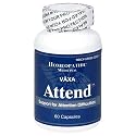 VAXA Homeopathic Medicinal Attend, Support for Attention Difficulties, Capsules, 60-Count Bottle