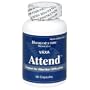 VAXA Homeopathic Medicinal Attend, Support for Attention Difficulties, Capsules, 60-Count Bottle