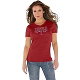Touch by Alyssa Milano Los Angeles Angels of Anaheim Ladies Red Dazzle V Triblend T-shirt