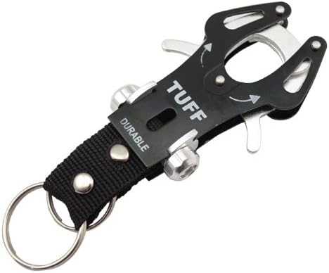 New Cool Cute Iron Key Ring Keychain in Pincers Shape-Black
