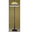 62H Greek Key Floor Lamp